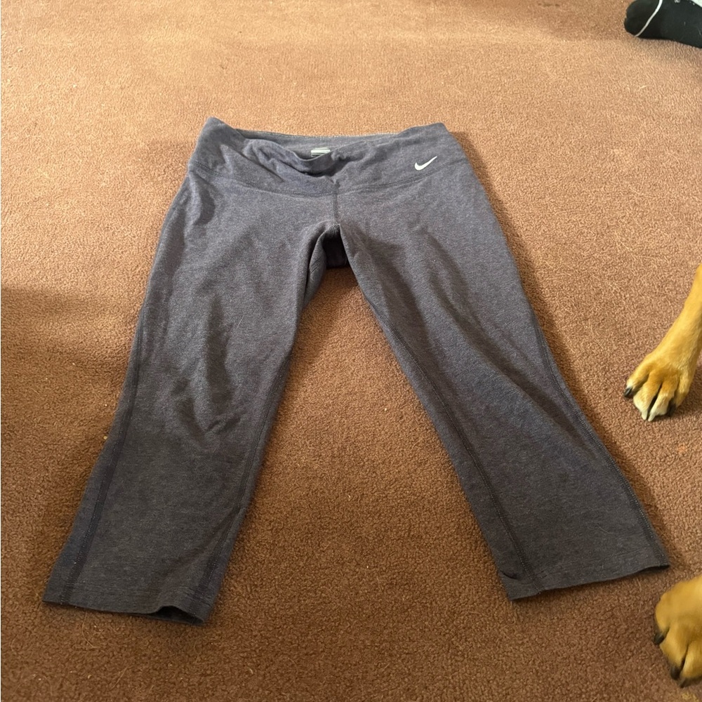 Nike Gray Athletic Capris